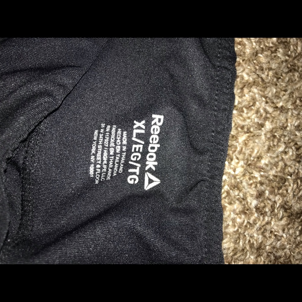 Reebok exercising spandex
